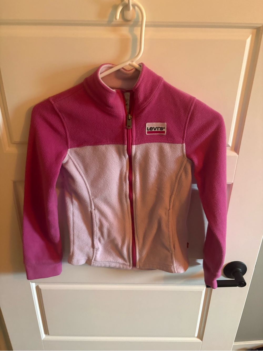 Levi's Two-Tone Pink Fleece Jacket